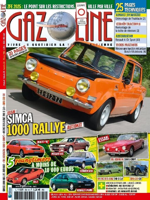 Titeldetails für Gazoline nach Editions Lariviere SAS - Verfügbar